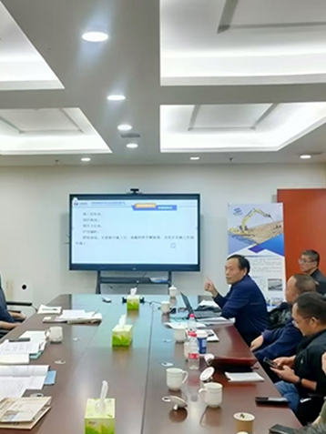 Technology Empowerment for Joint Development —— Our Factory Successfully Held a Screw Pile Technology Exchange Conference with CCCC Water Transportation Consultants Co., Ltd.